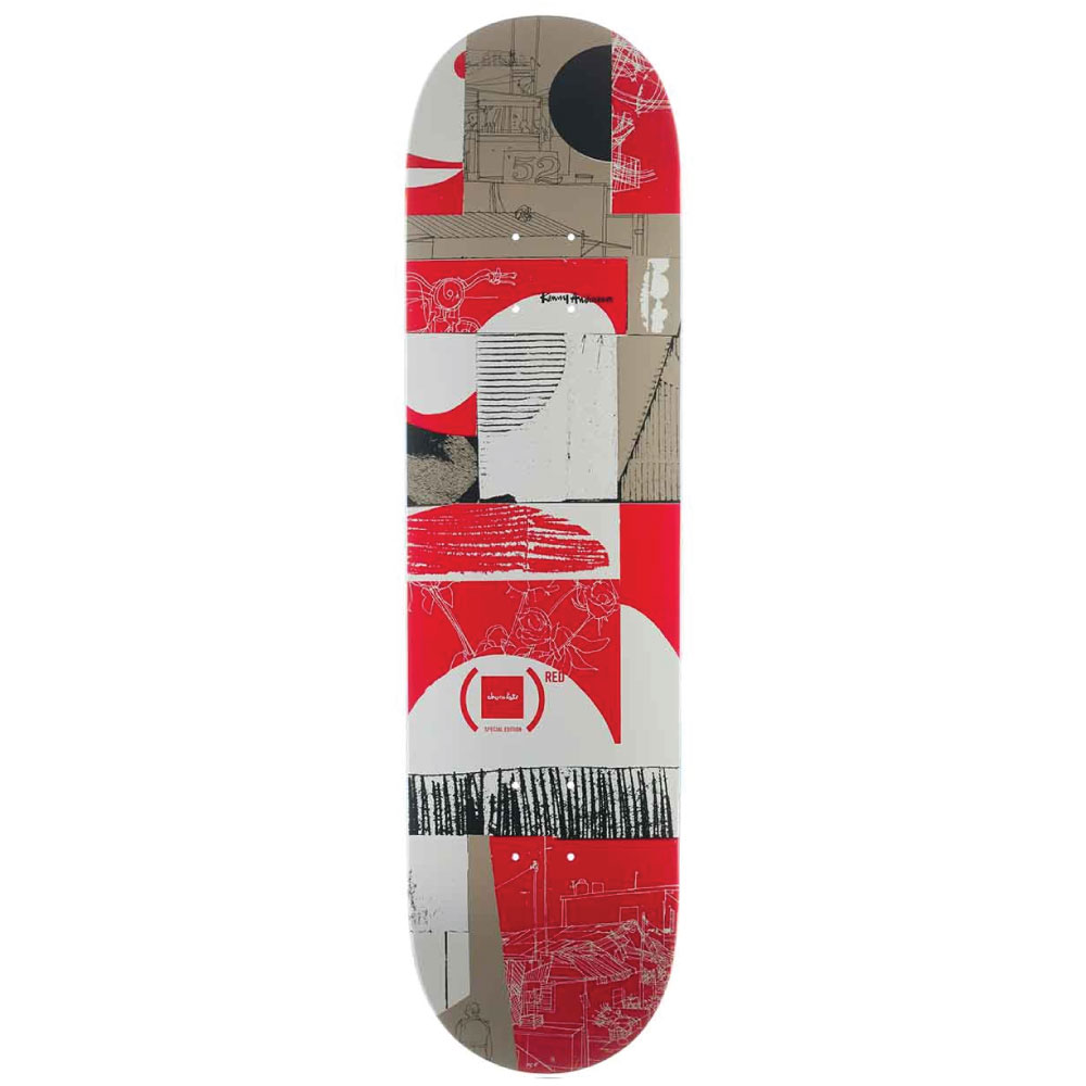 Chocolate Skateboard Deck Anderson (RED)