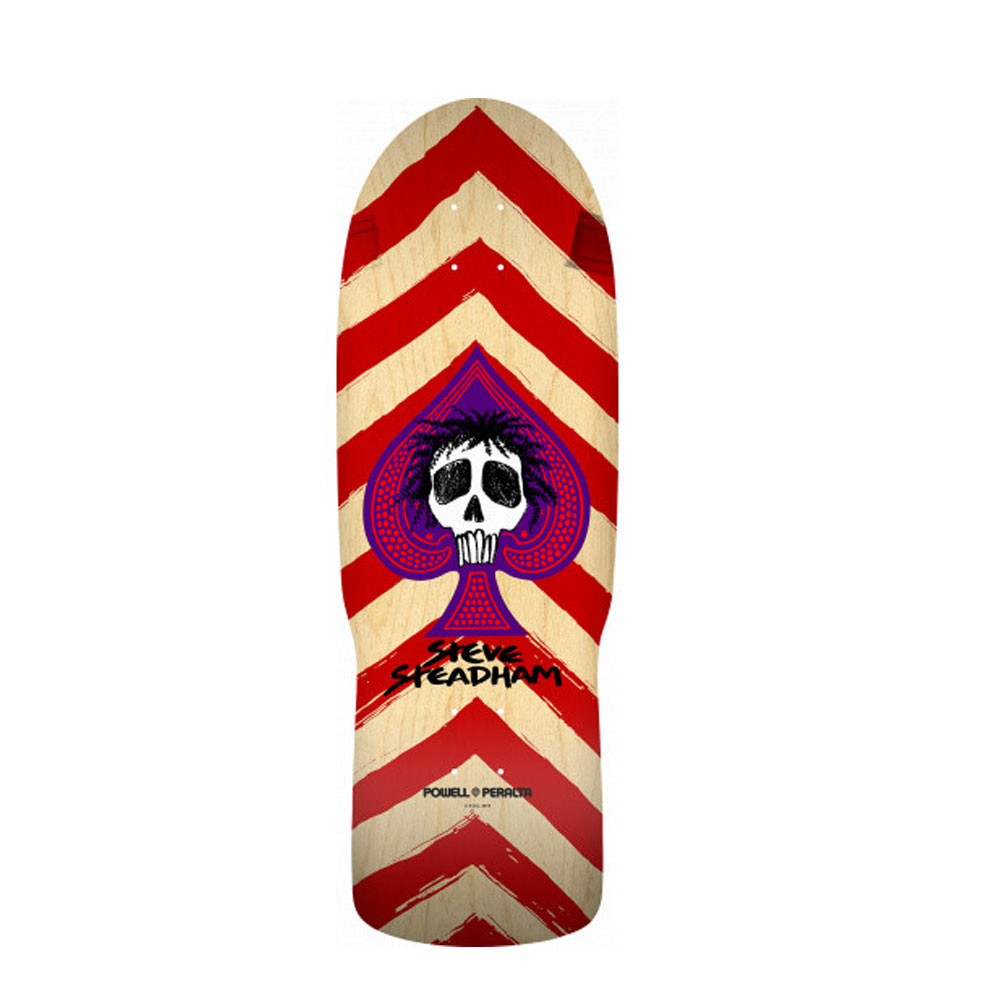 Powell Peralta - Steadham Spade Deck Red/Nat 10