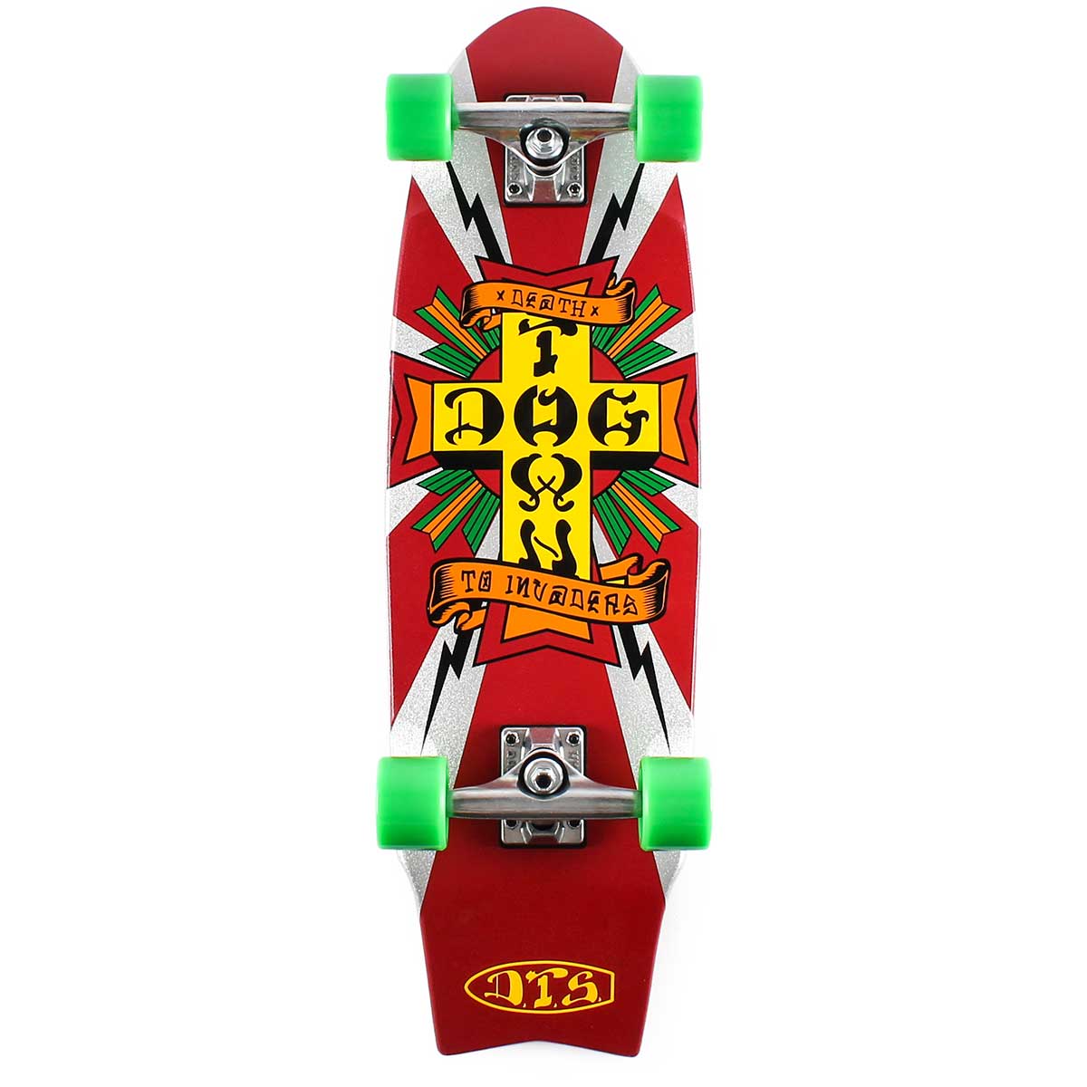 Dogtown - Death to Invaders Mini Cruiser Complete 8.5