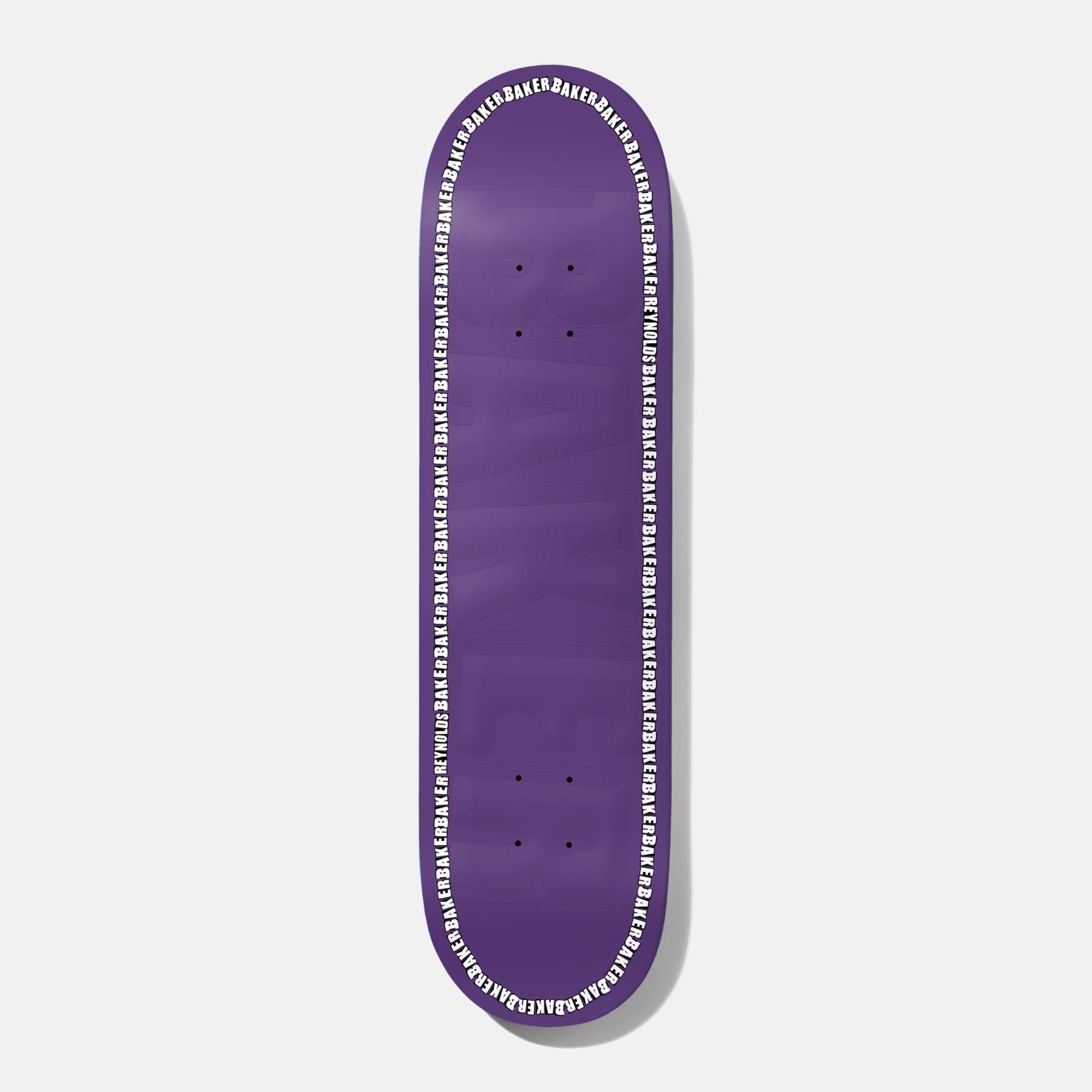 Baker - Andrew Reynolds Edge Purple Embossed Deck 8.475