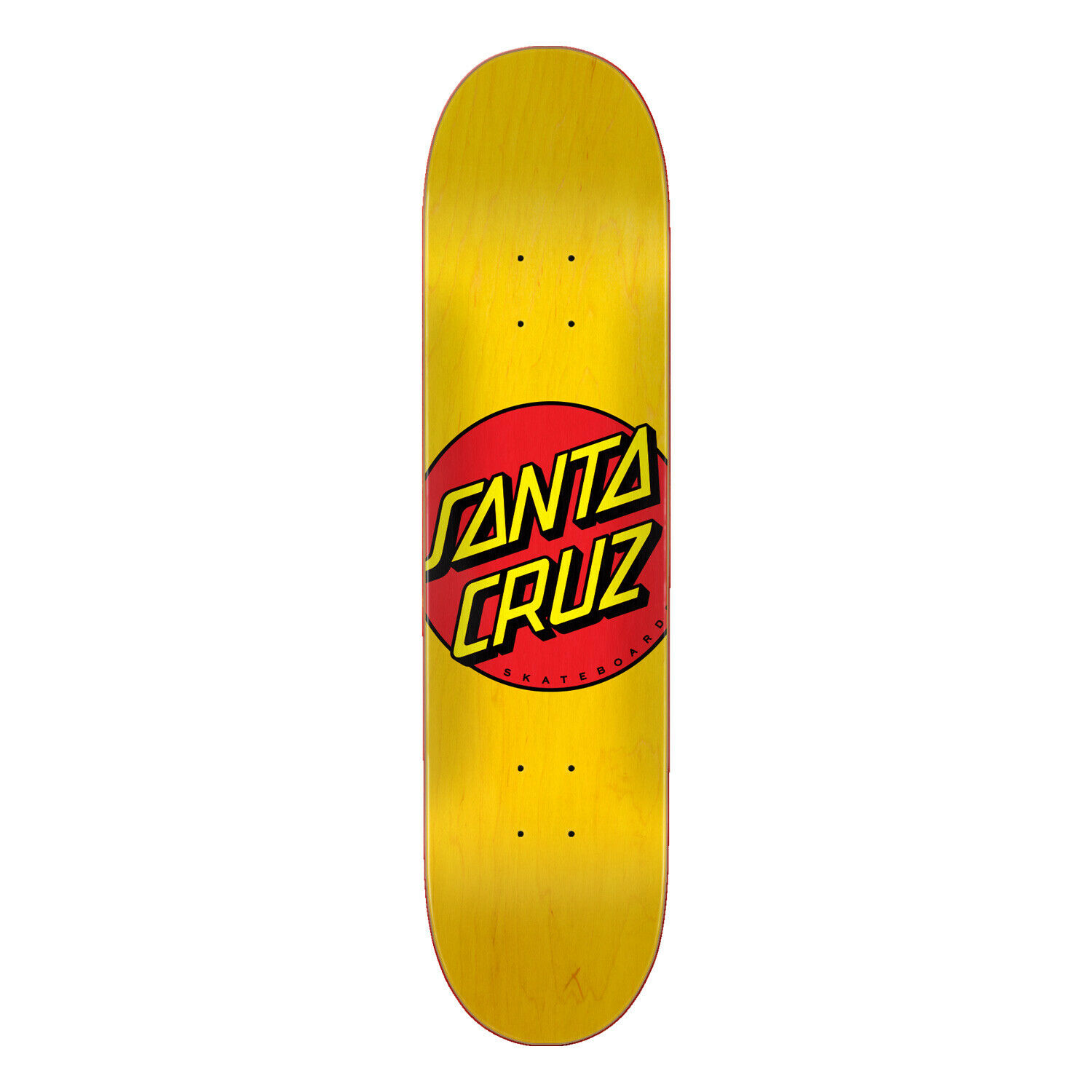 Santa Cruz - Classic Dot Yellow Deck 7.75