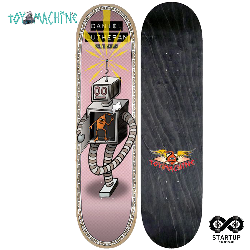 Toy Machine Daniel Lutheran Insecurity 8.25 Skateboard Deck