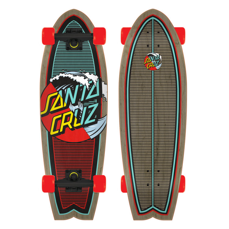 Santa Cruz - Classic Wave Splice Shark Cruiser