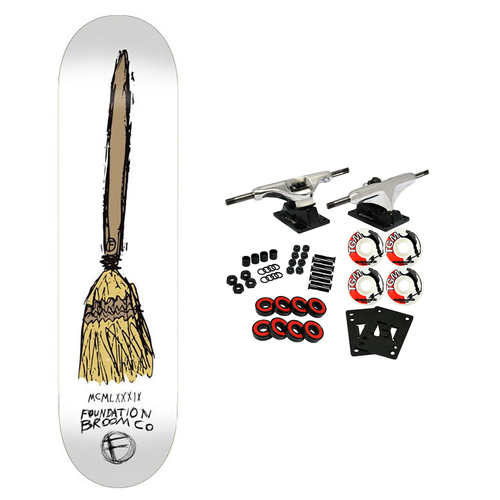 Foundation - Broom Co Complete Skateboard - 8.38
