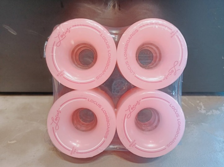 Wheels Locus 65mm 78a สีชมพู