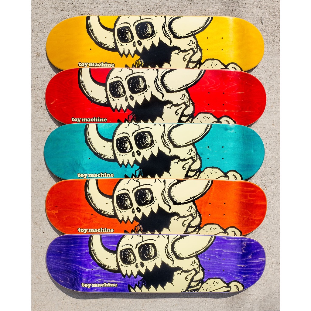 Toy Machine | 8.0 Vice Dead Monster Skateboard Deck